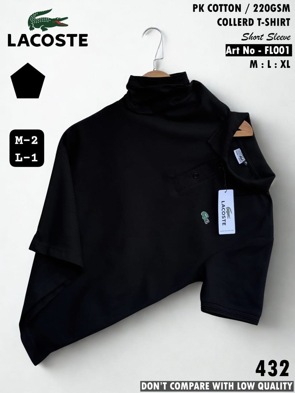 Lacoste Premium PK Cotton Polo T-